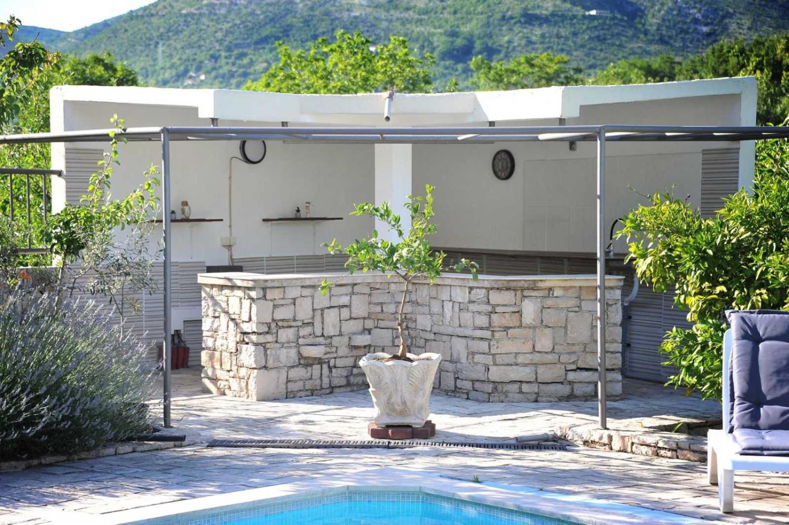 Appartamento Pool House Maslina Mostar Esterno foto
